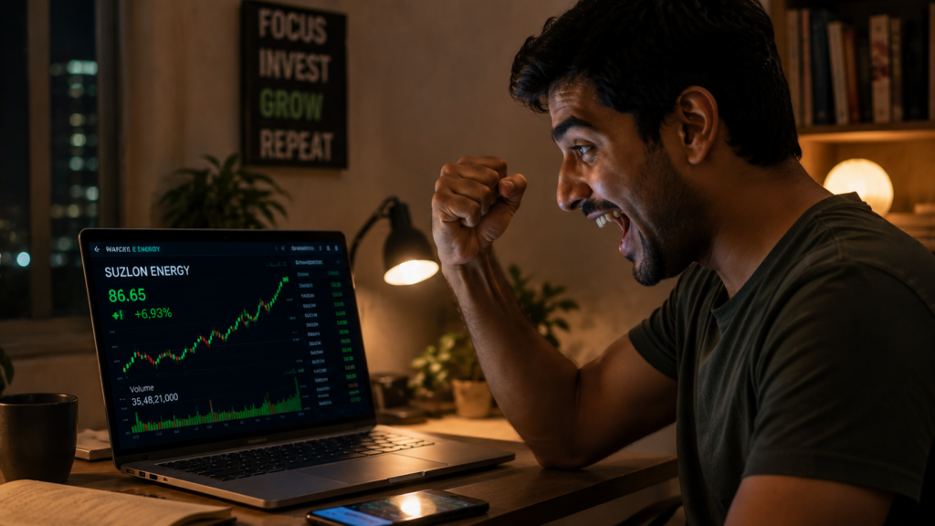 Suzlon Shares Are Rising